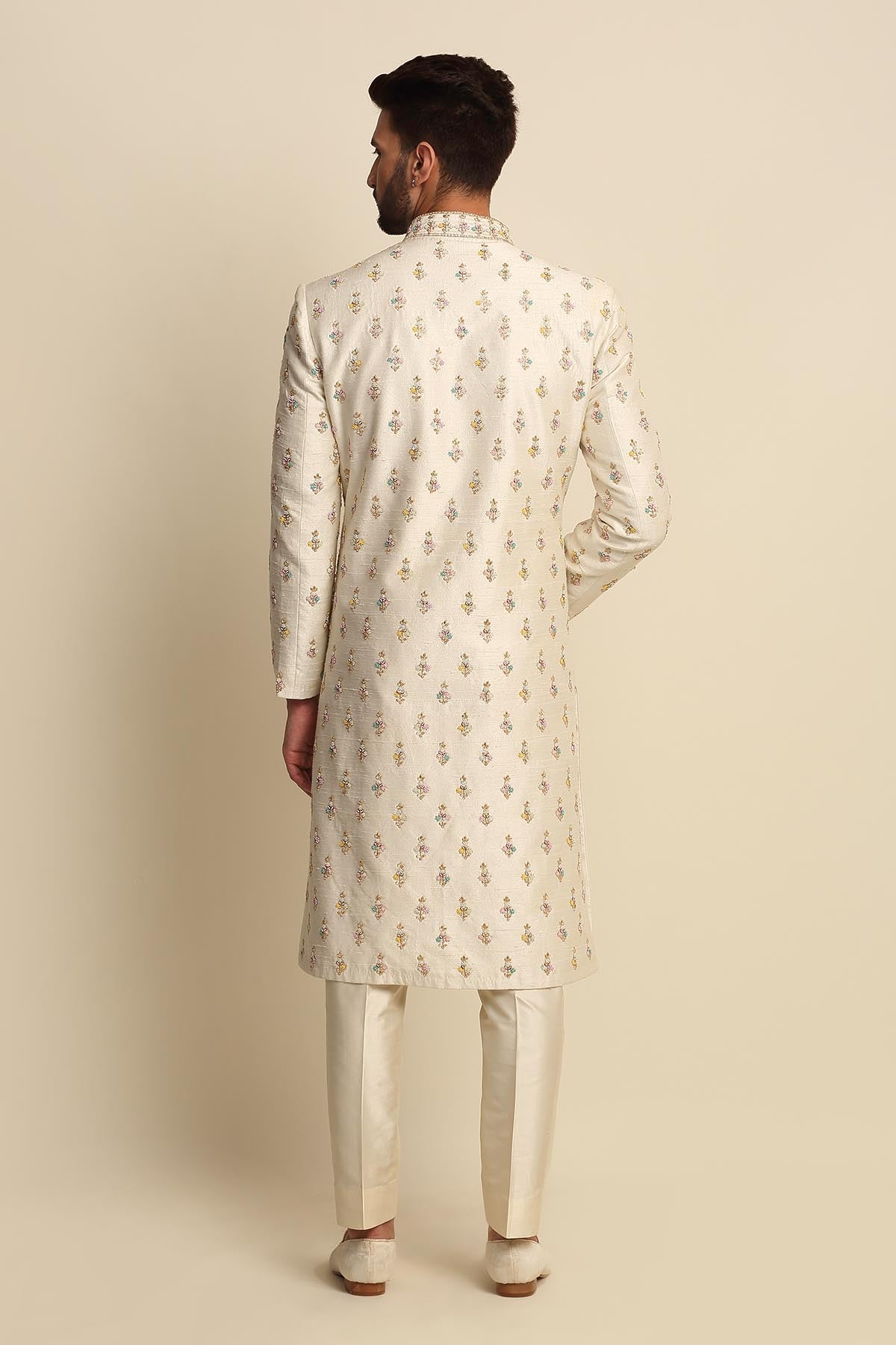 Zardosi Embroidered Sherwani Set