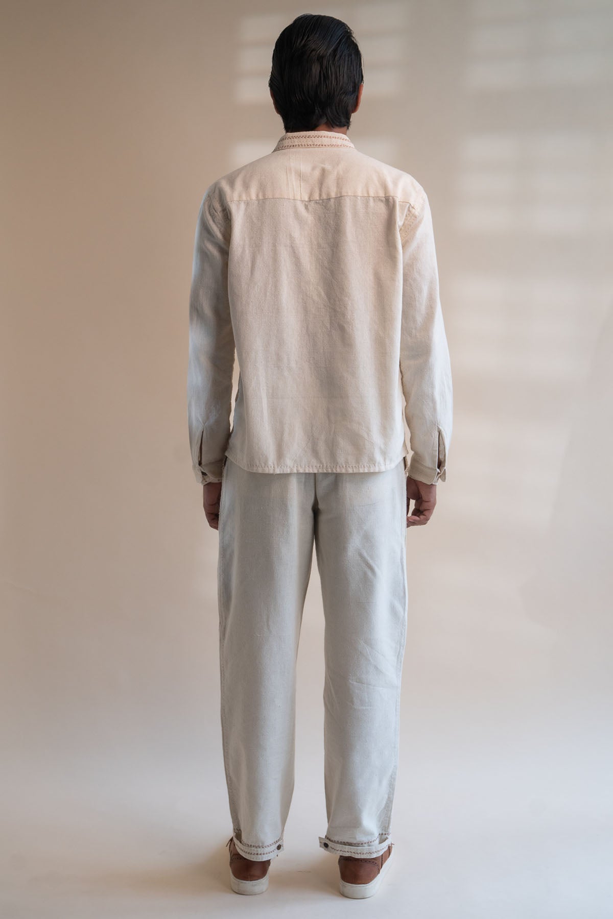 Extended Placket Shirt