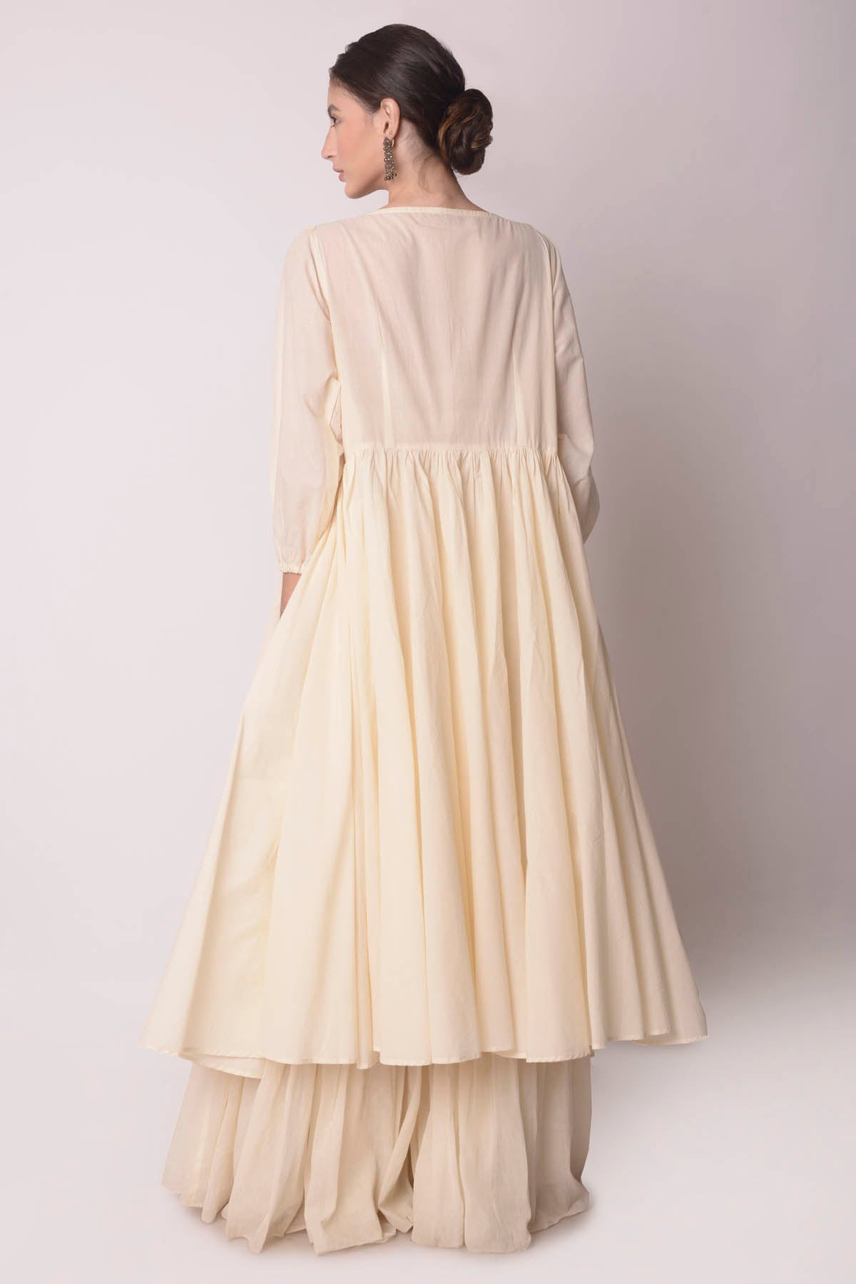 Flared Jacket & Sharara Set