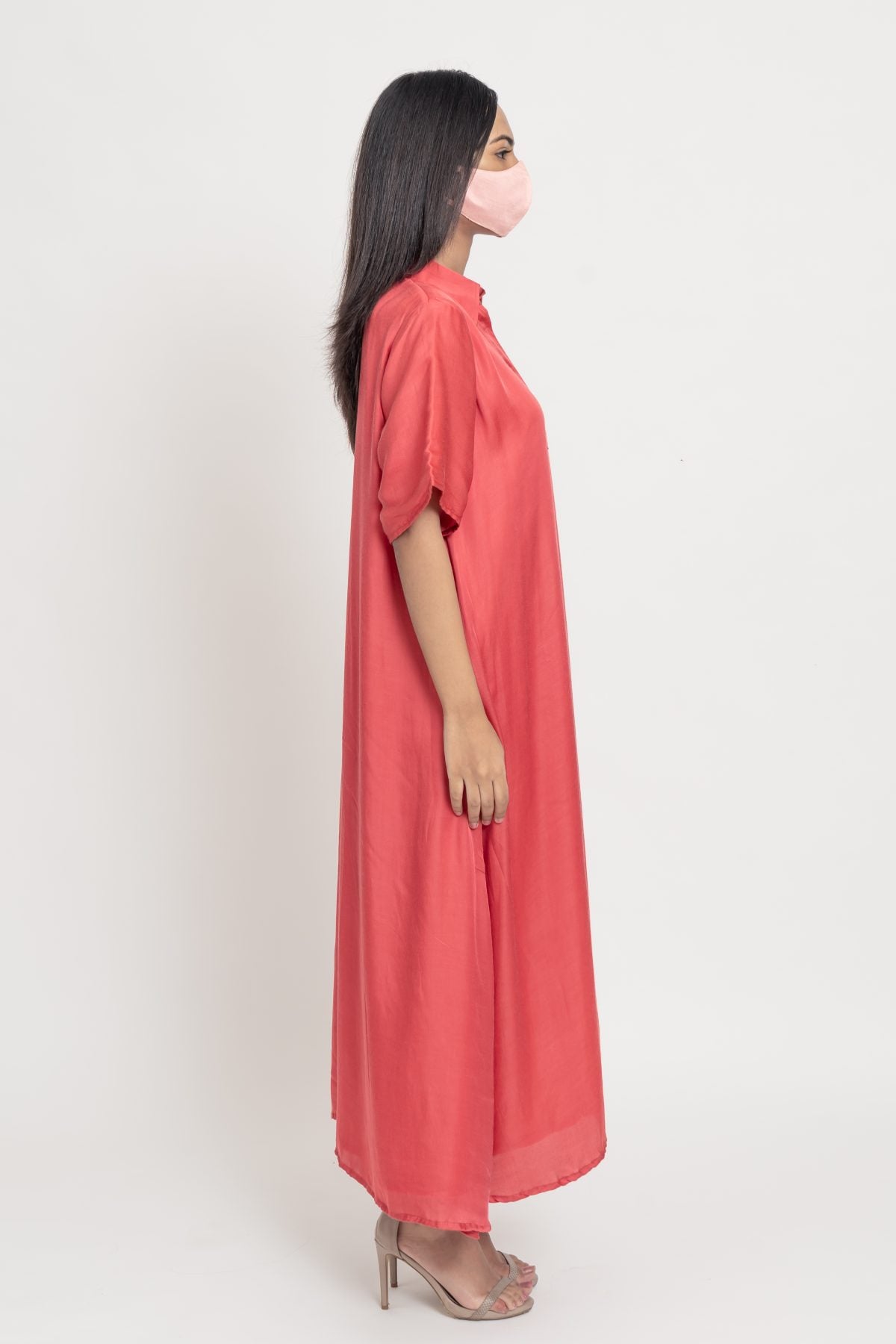 Flared Midi Dress