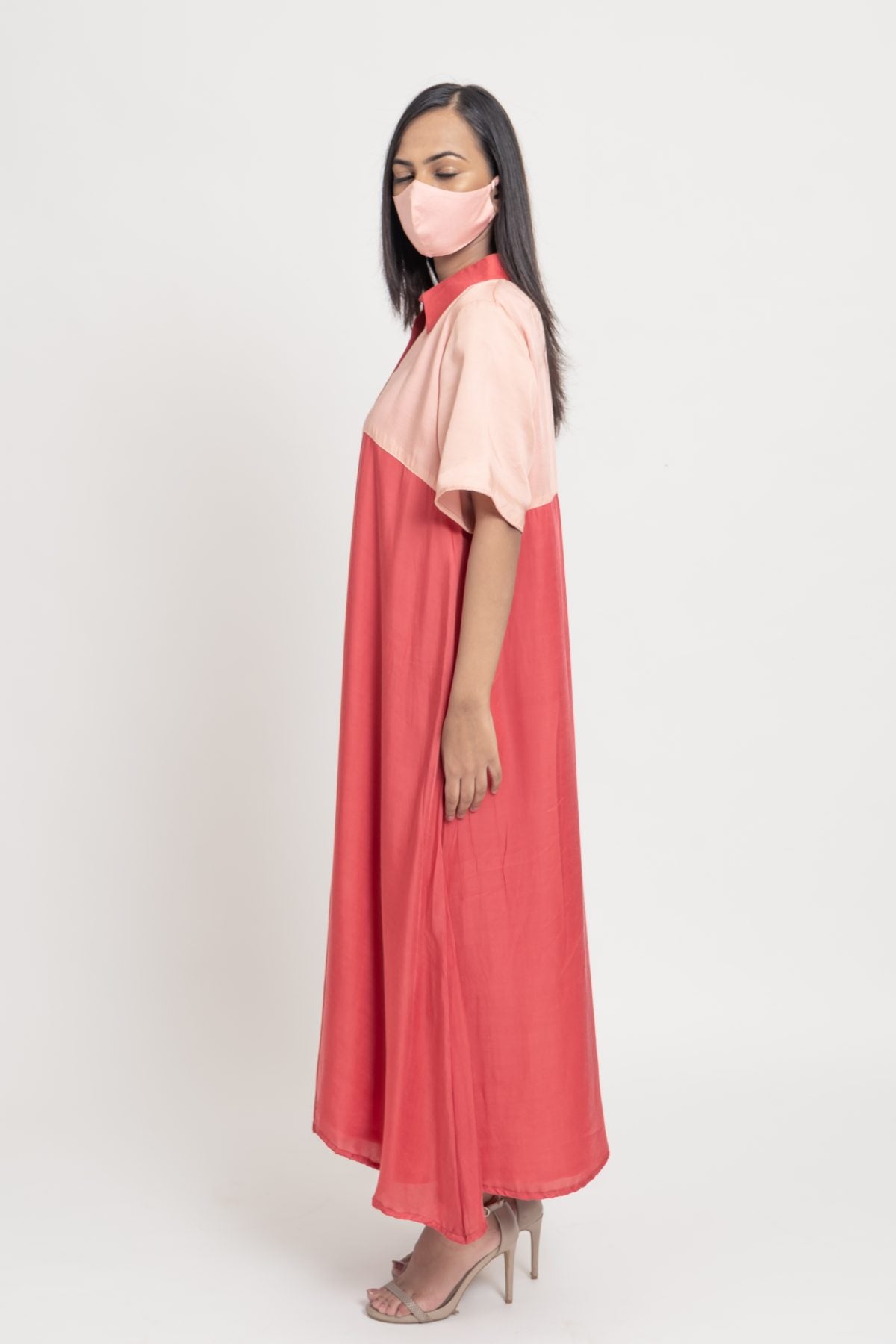 Flared Midi Dress