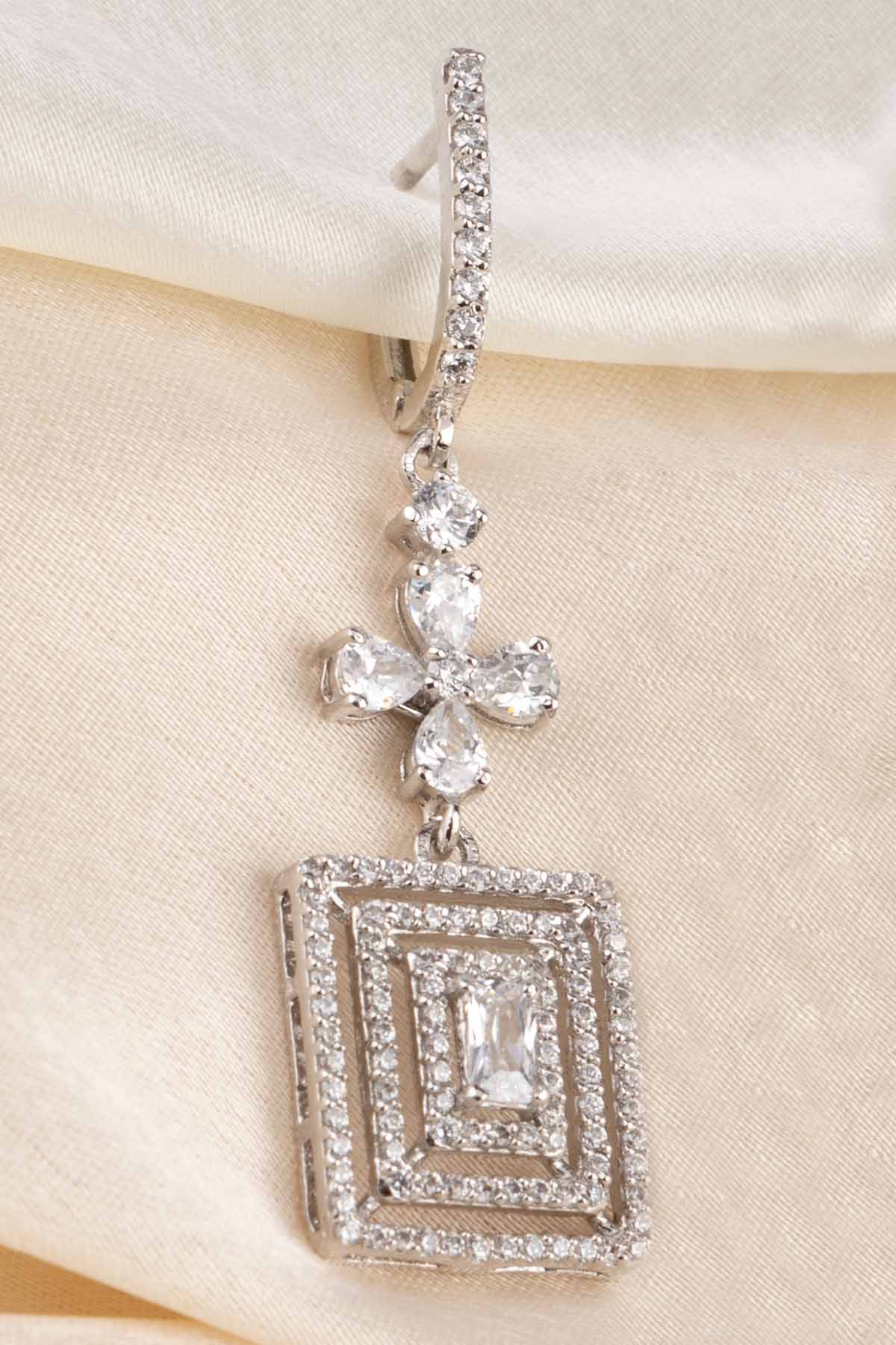 Floral Drop Earrings