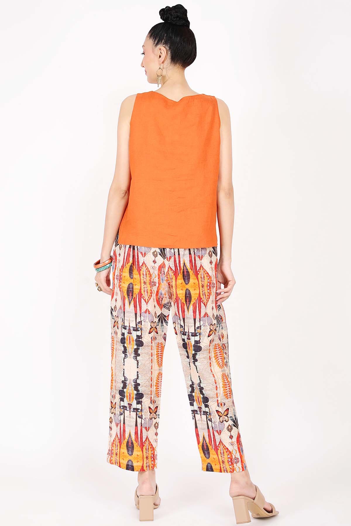 Floral Hand Embroidered Top