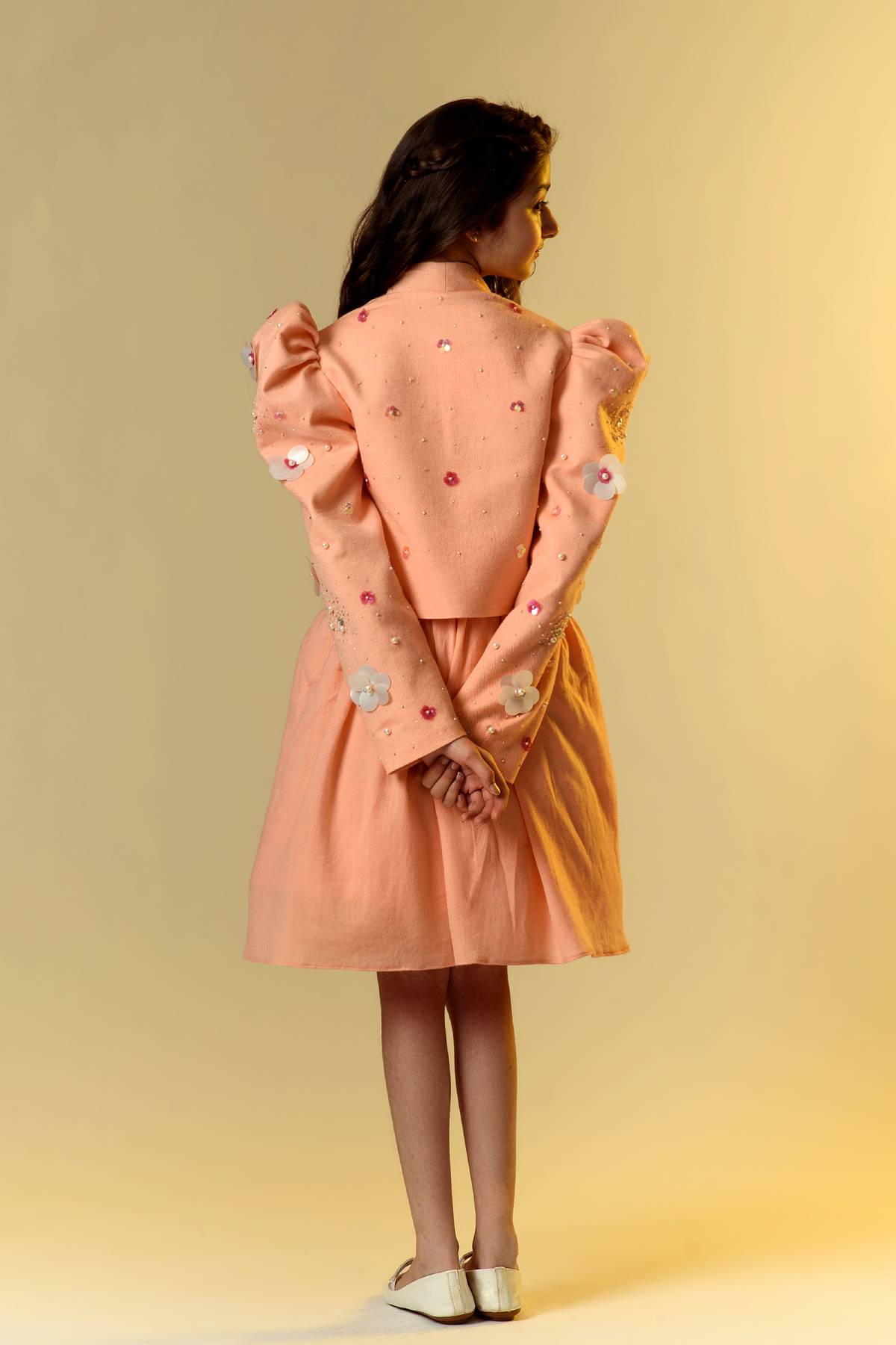 Floral Jacket & Dress Set