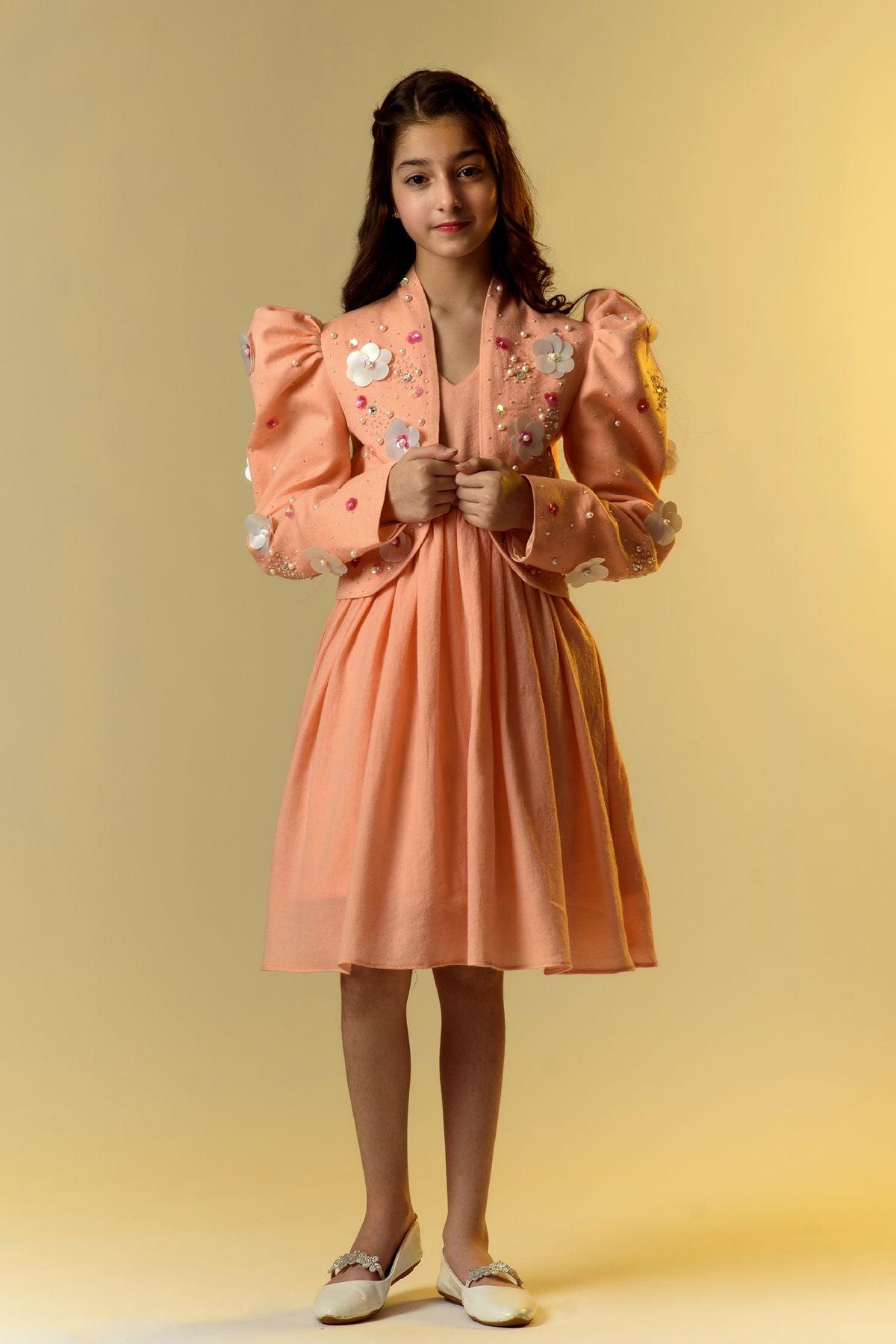 Floral Jacket & Dress Set