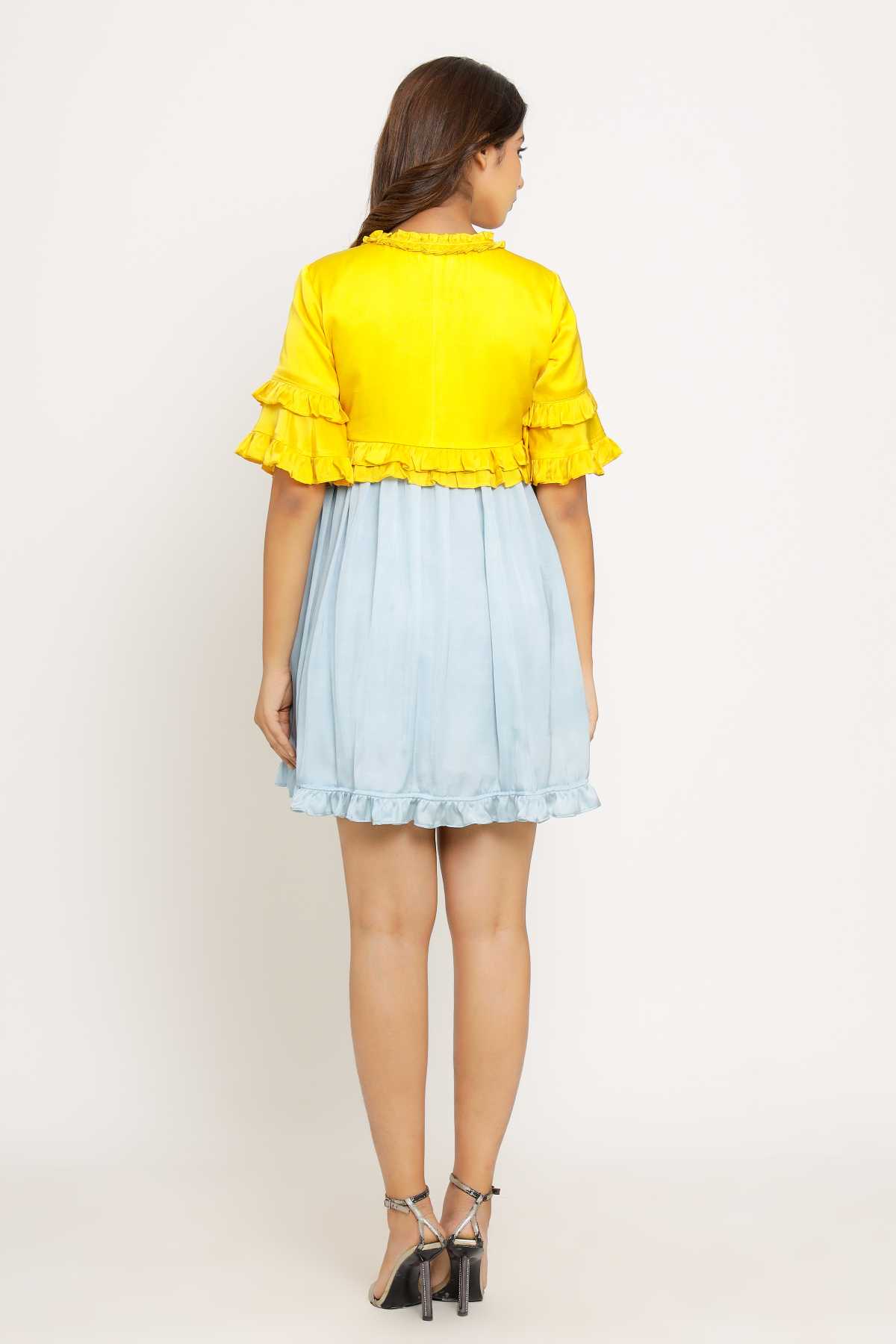 Frill And Gather Dress