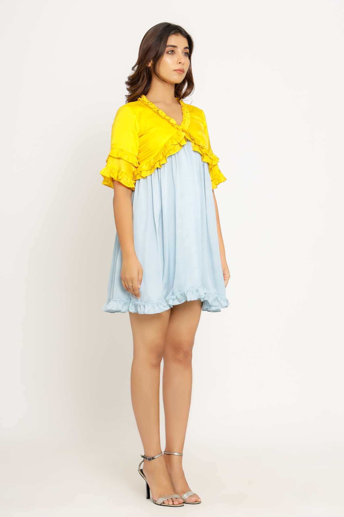 Frill And Gather Dress