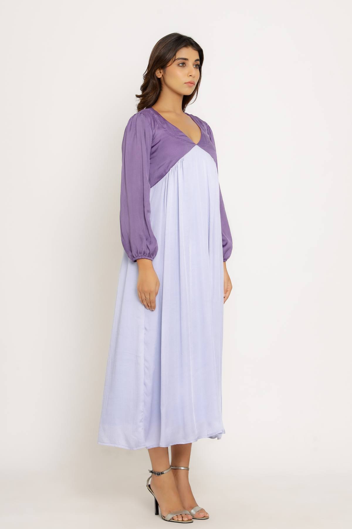 Gathered Bishop Dress