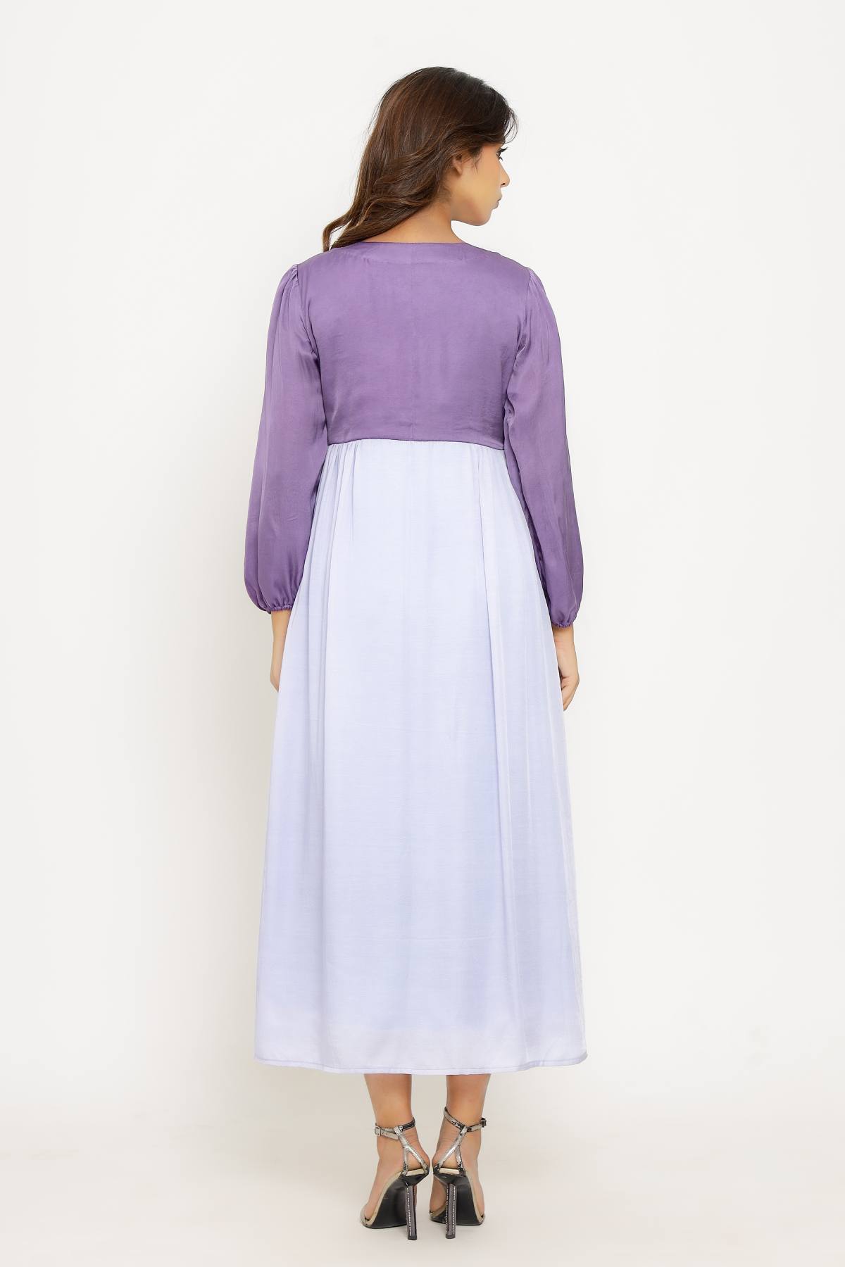 Gathered Bishop Dress