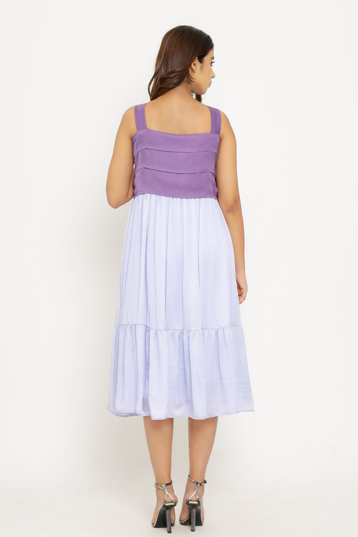 Gathered Midi Dress