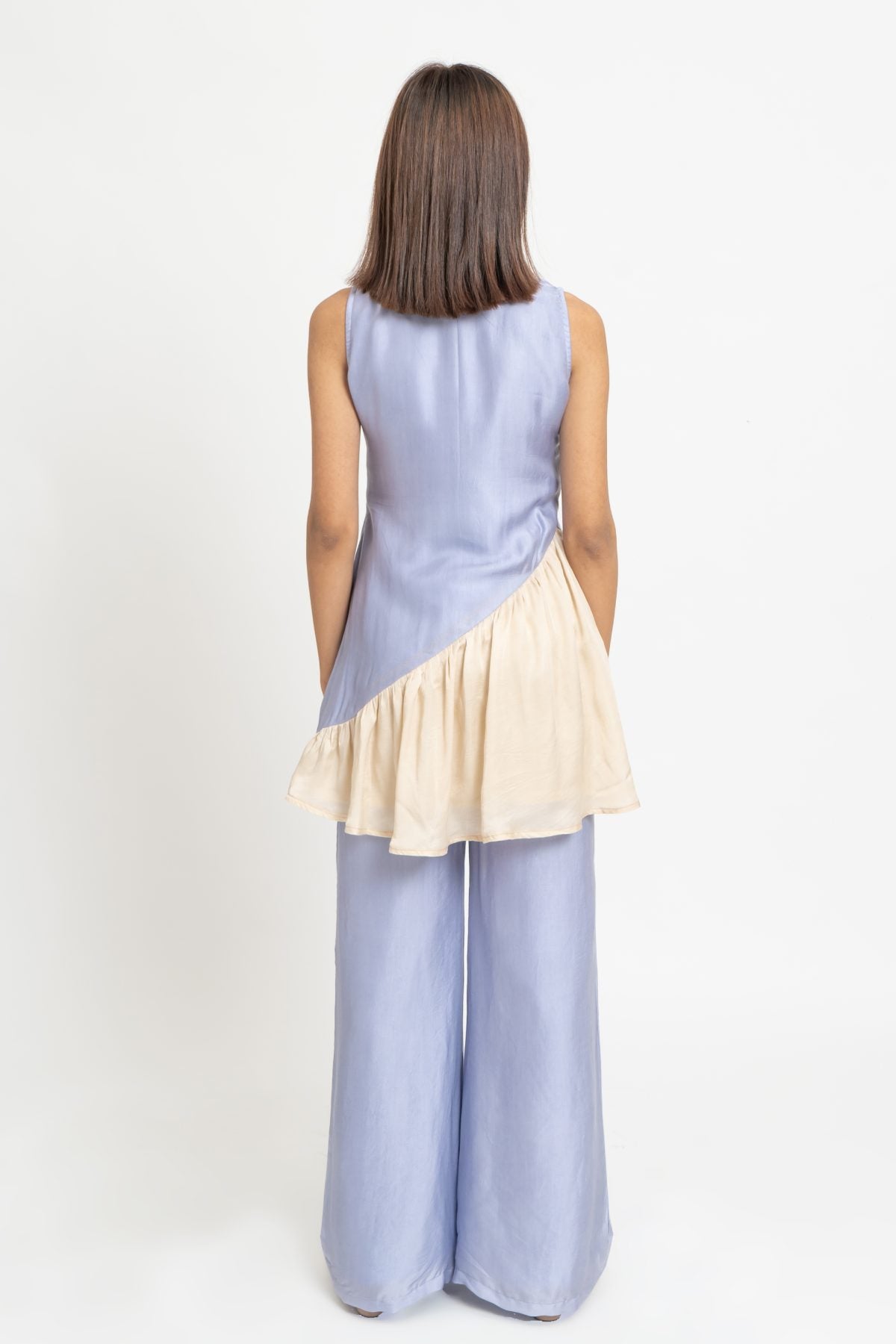 Lilac Gathered Tunic & Pants