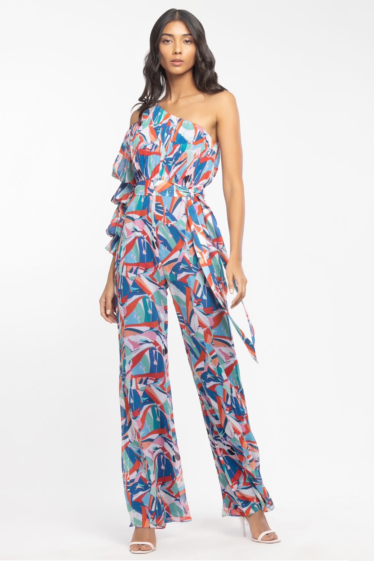 Geometric Printed Jumpsuit