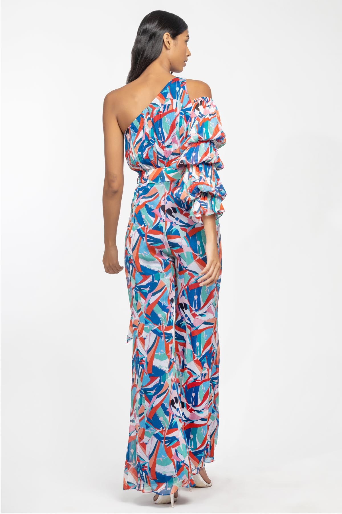 Geometric Printed Jumpsuit
