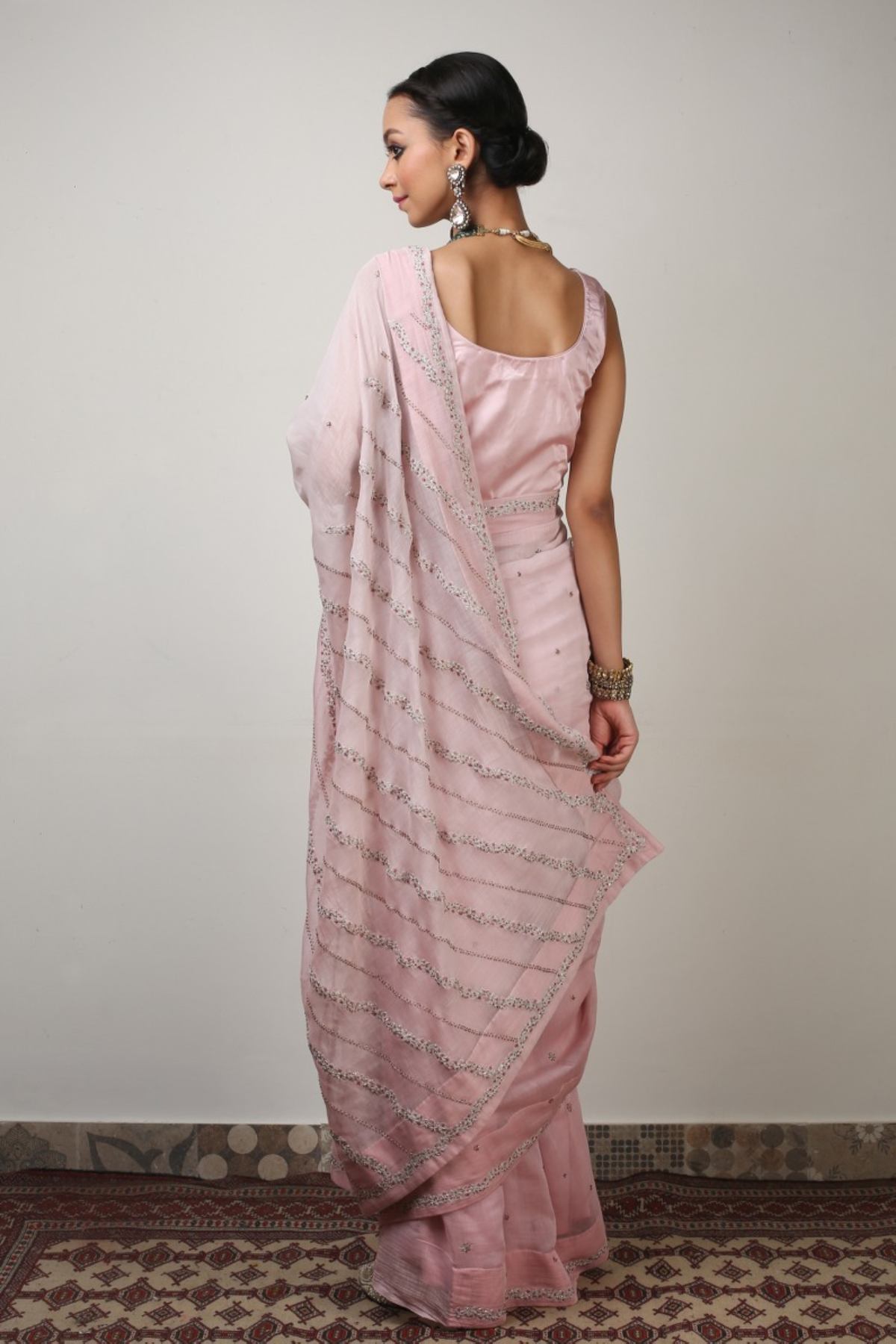 Gota Zardosi Saree Set