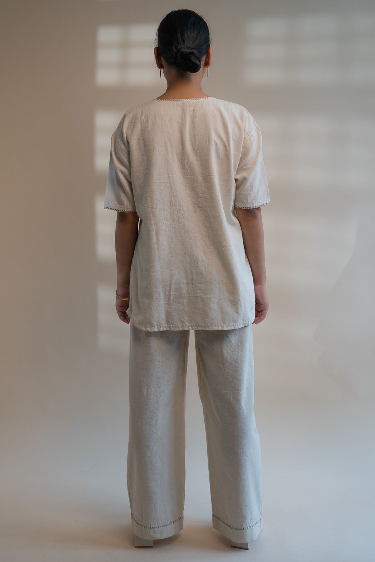 Half Sleeves Buttoned Shirt