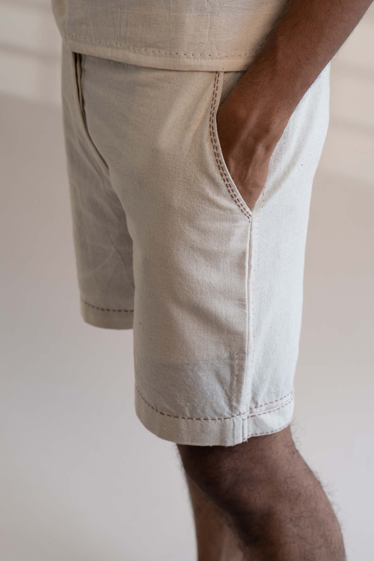 Cotton Half Sleeves Shorts Set