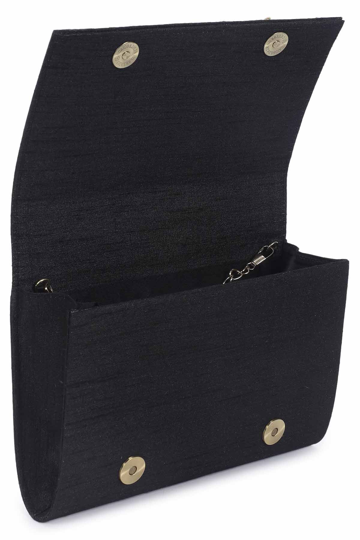 Half Sun Embroidered Clutch