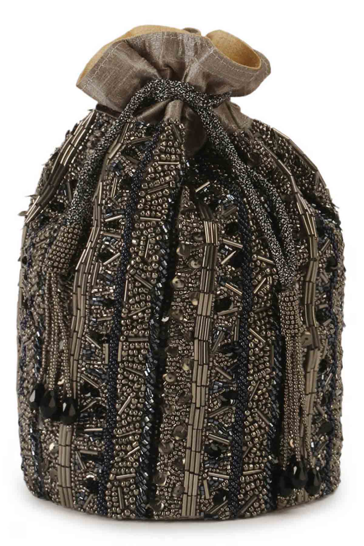 Multicolor Embroidered Potli