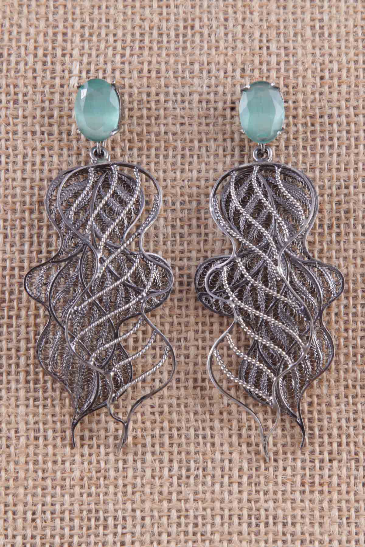 Handcrafted Wave Danglers