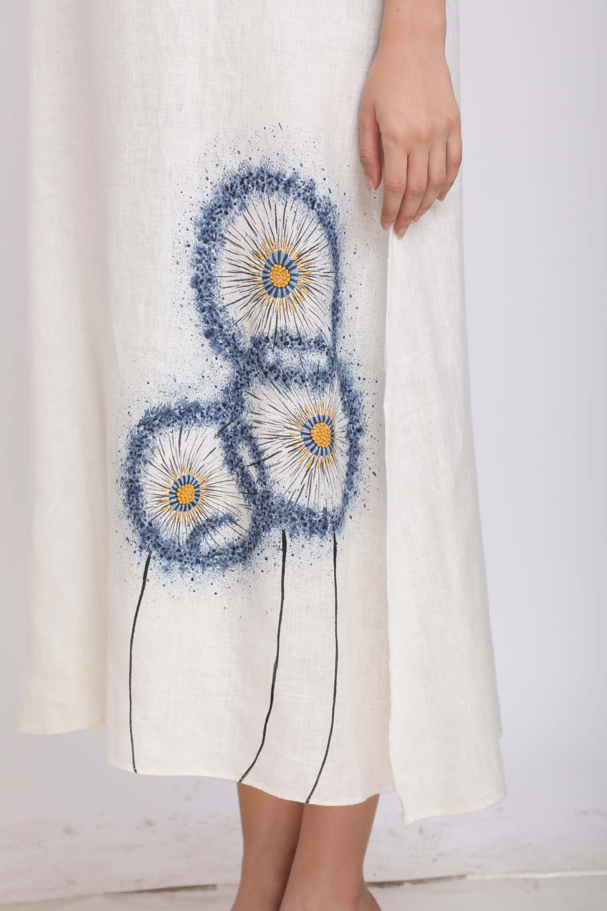 Handpainted Sleeveless Dress