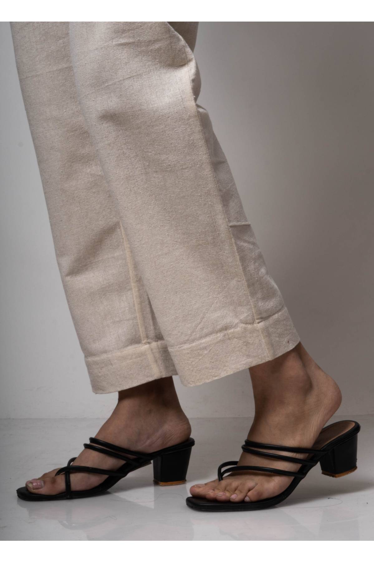 High Rise Pleated Pants