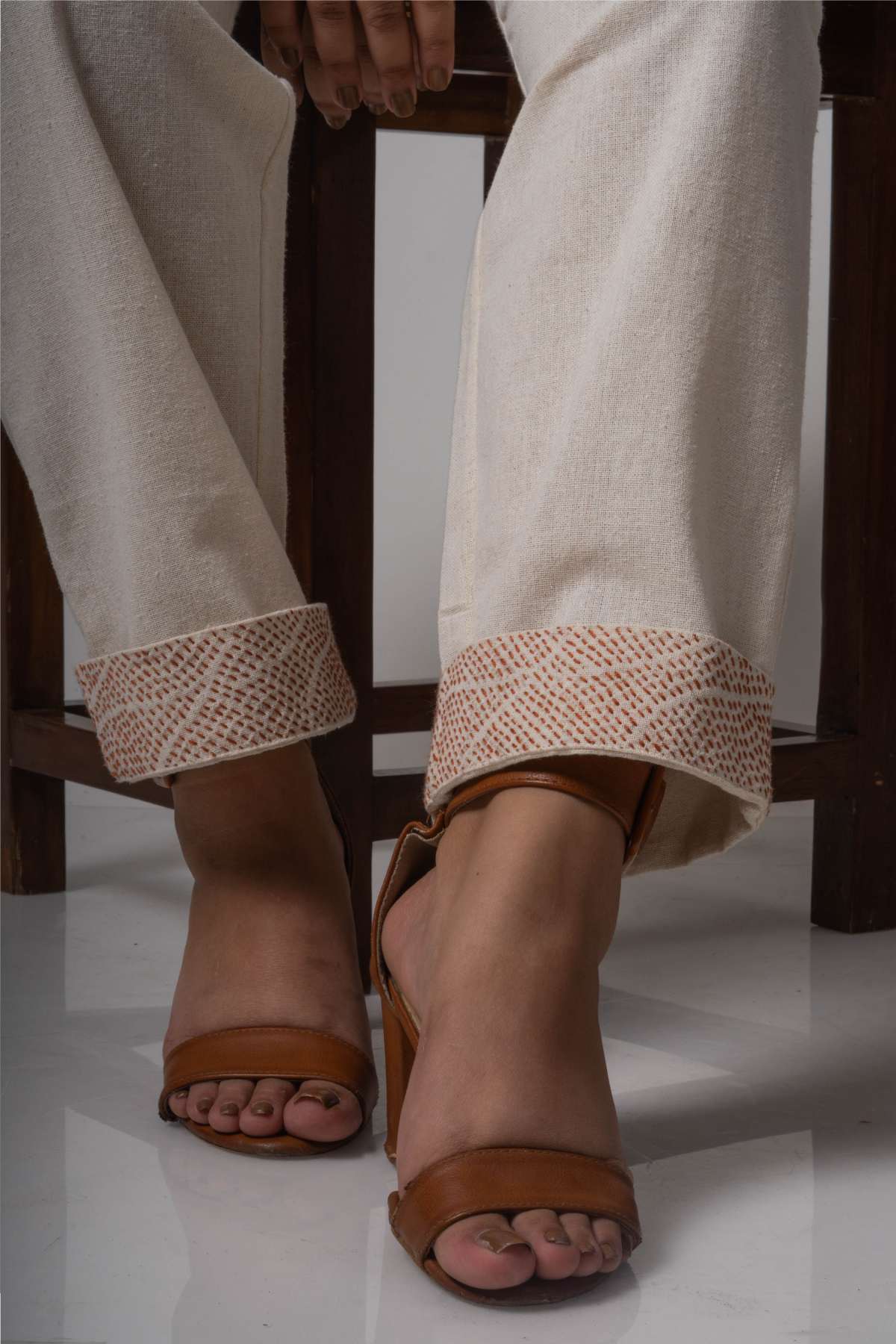 High Rise Pleated Pants