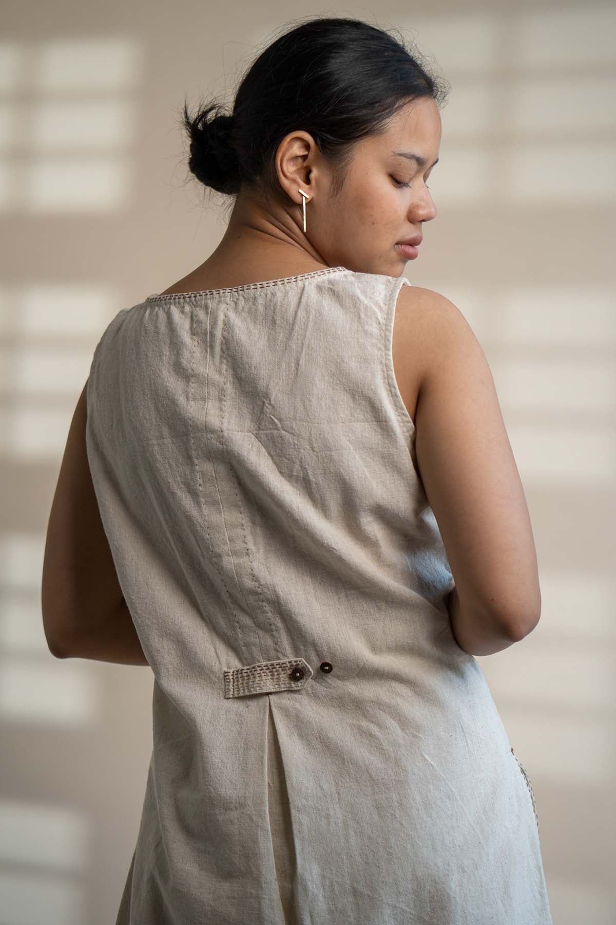 High Slit Kantha Tunic