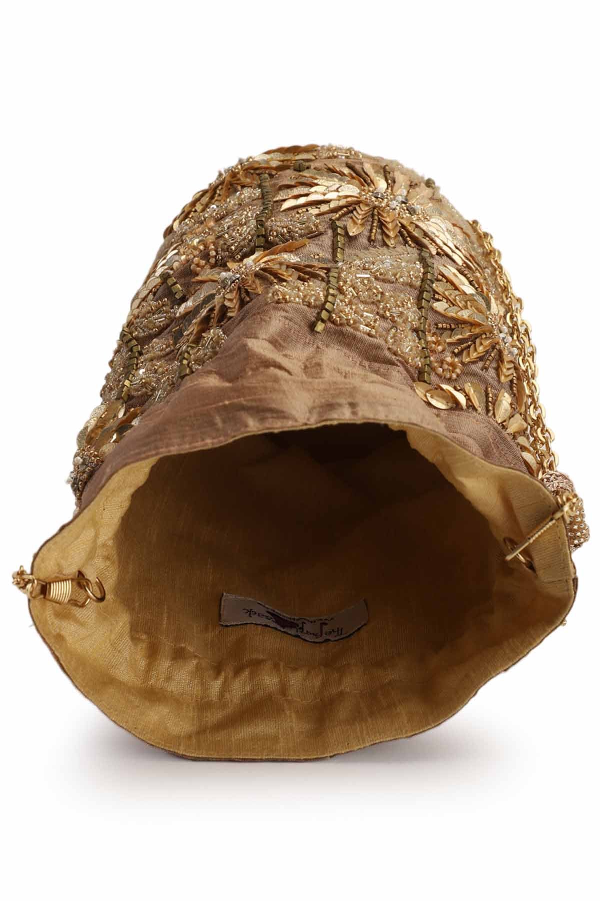 Kaapi Flower Potli Bag