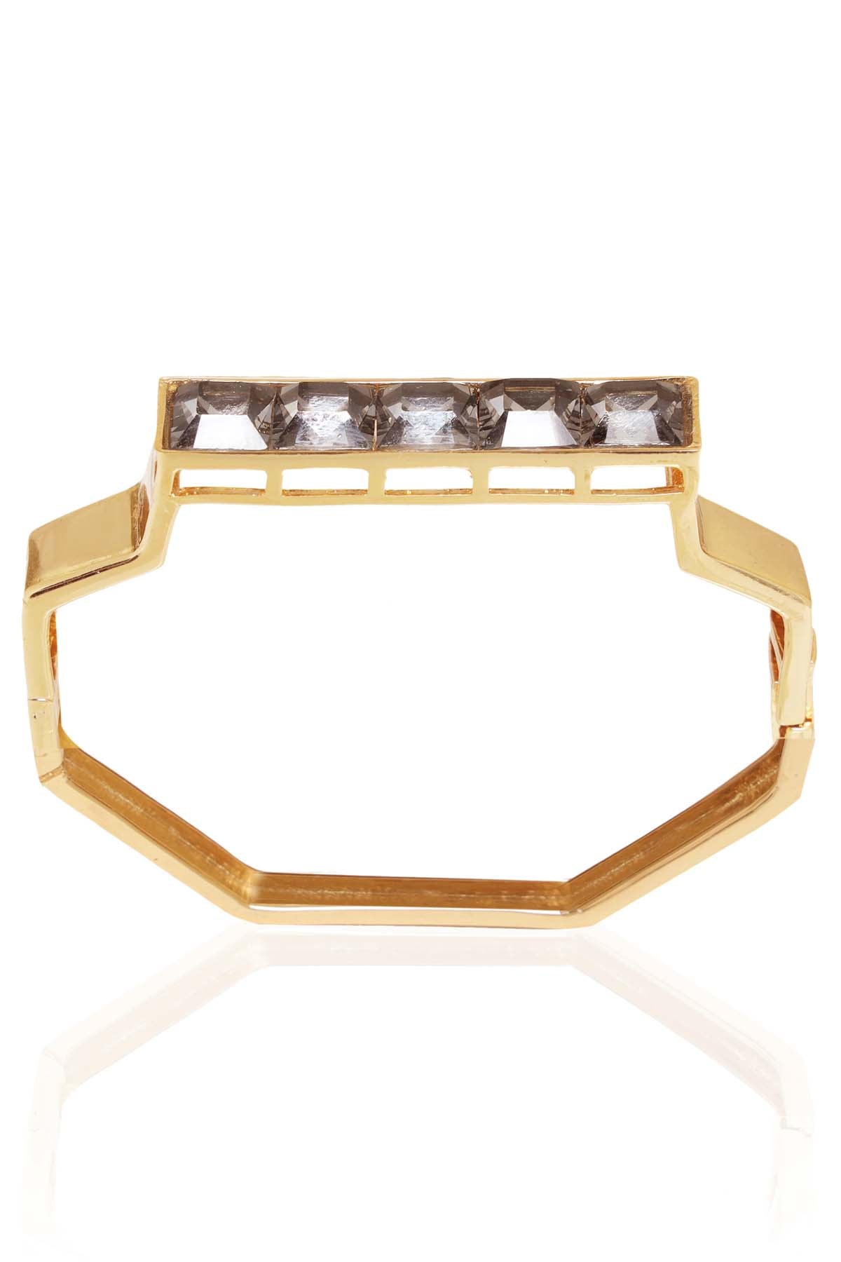 Grey Kada Swarovski Bracelet