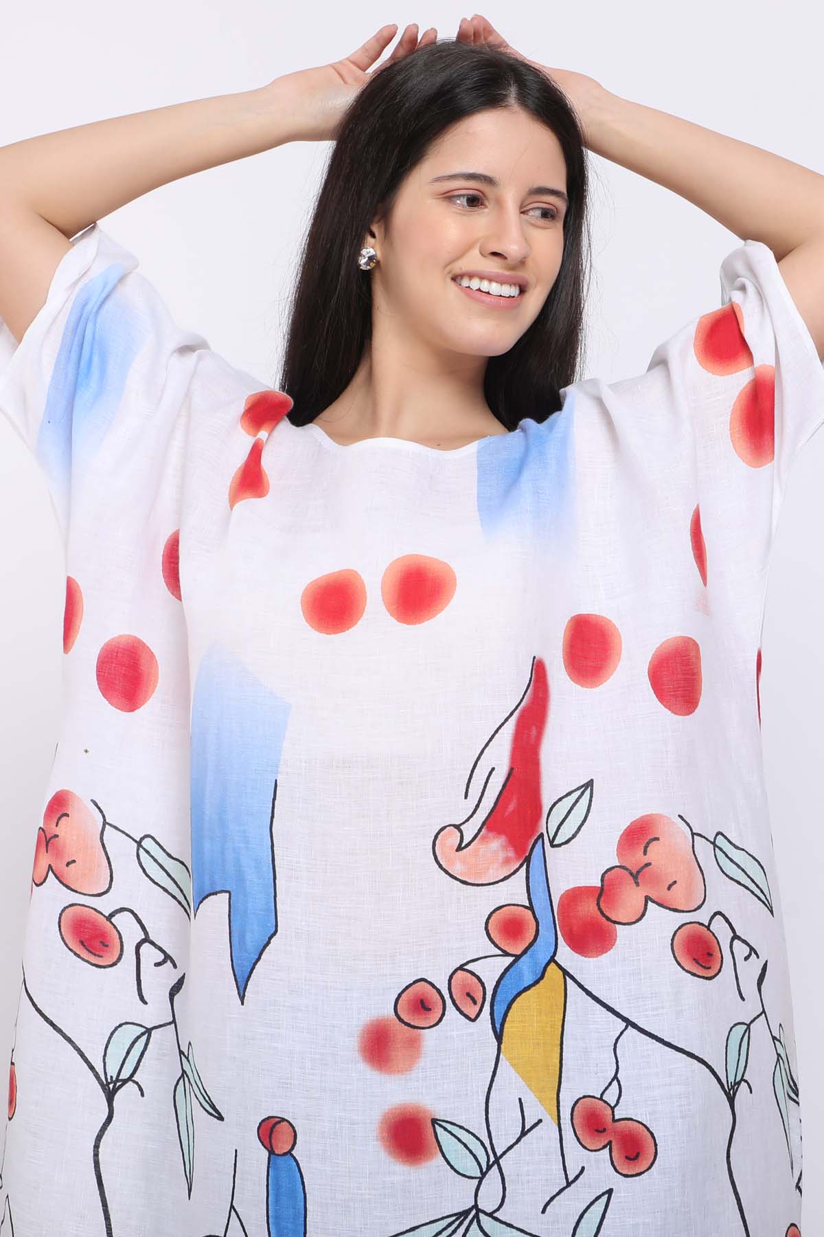 Kandinsky Printed Kaftan