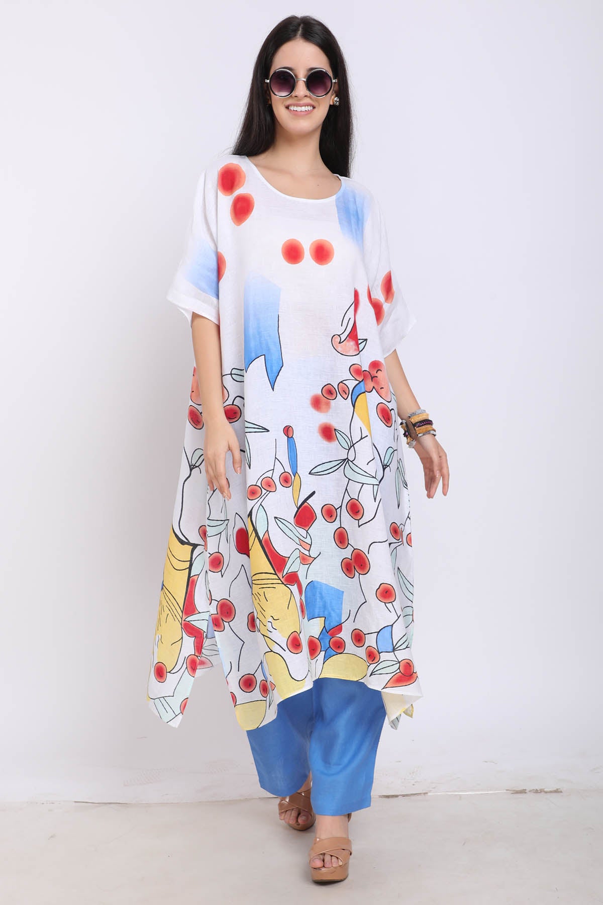 Kandinsky Printed Kaftan
