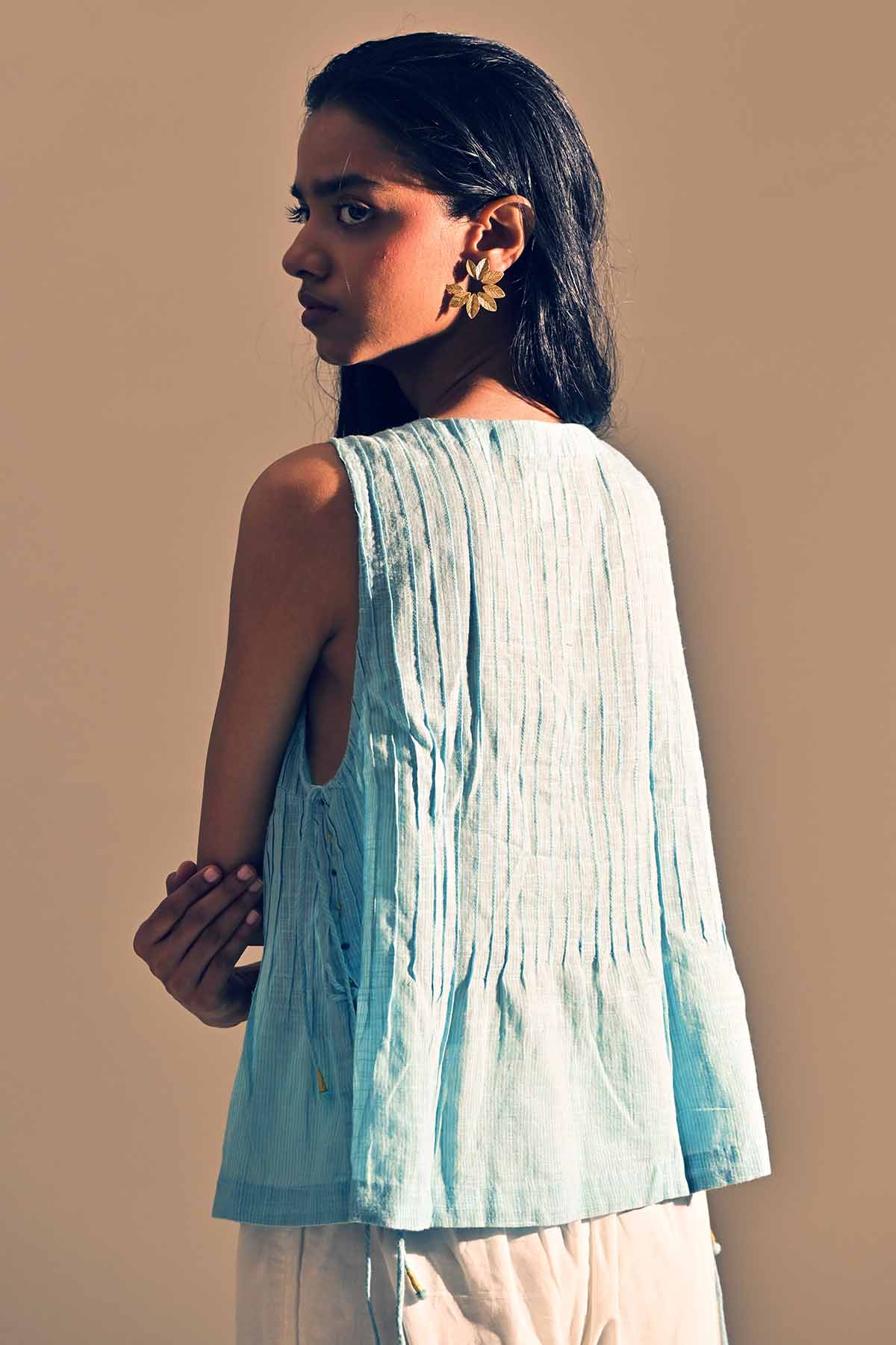 Knotted Dori Cotton Top