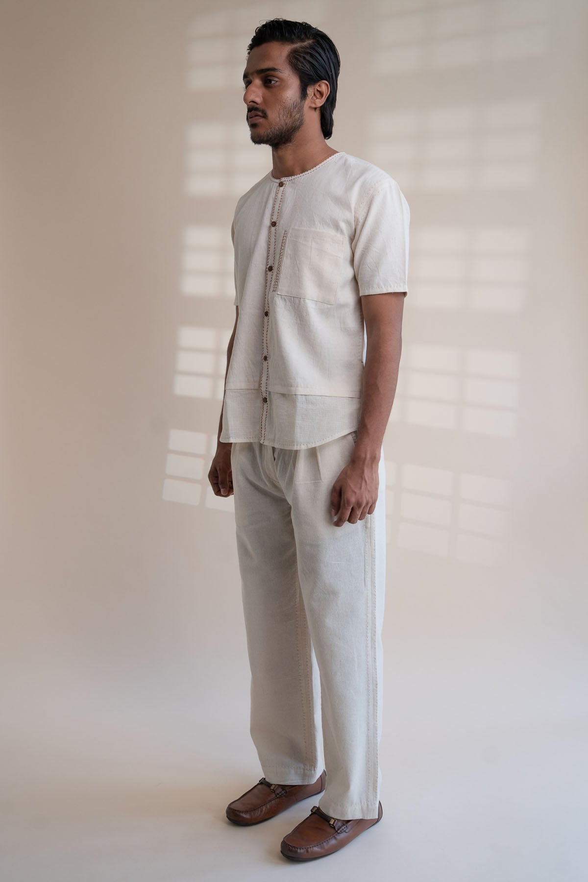 Layered Buttoned Shirt