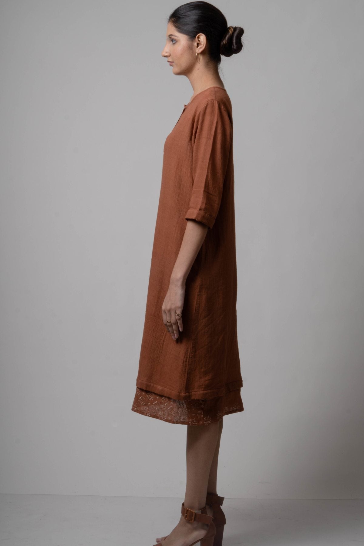 Layered Long Shirt Tunic