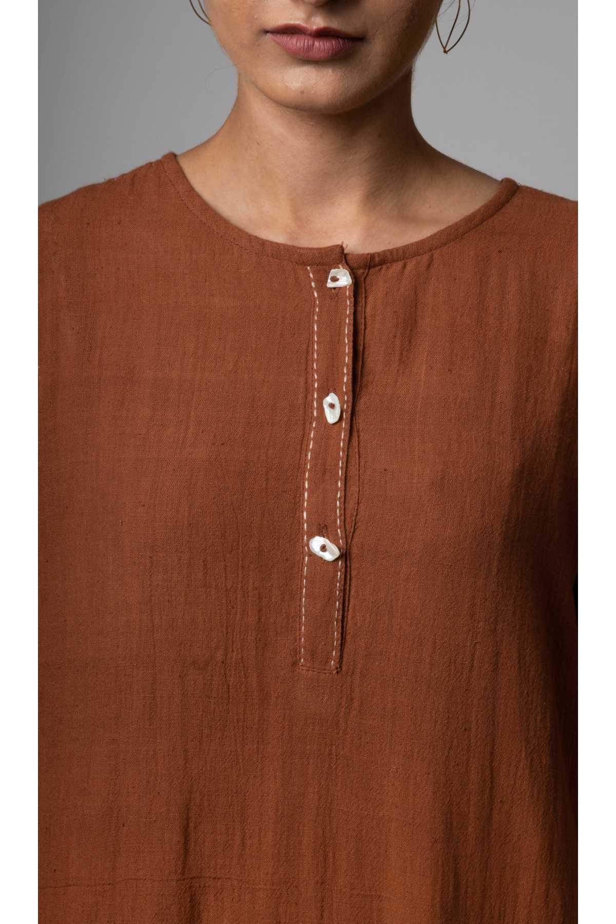 Layered Long Shirt Tunic