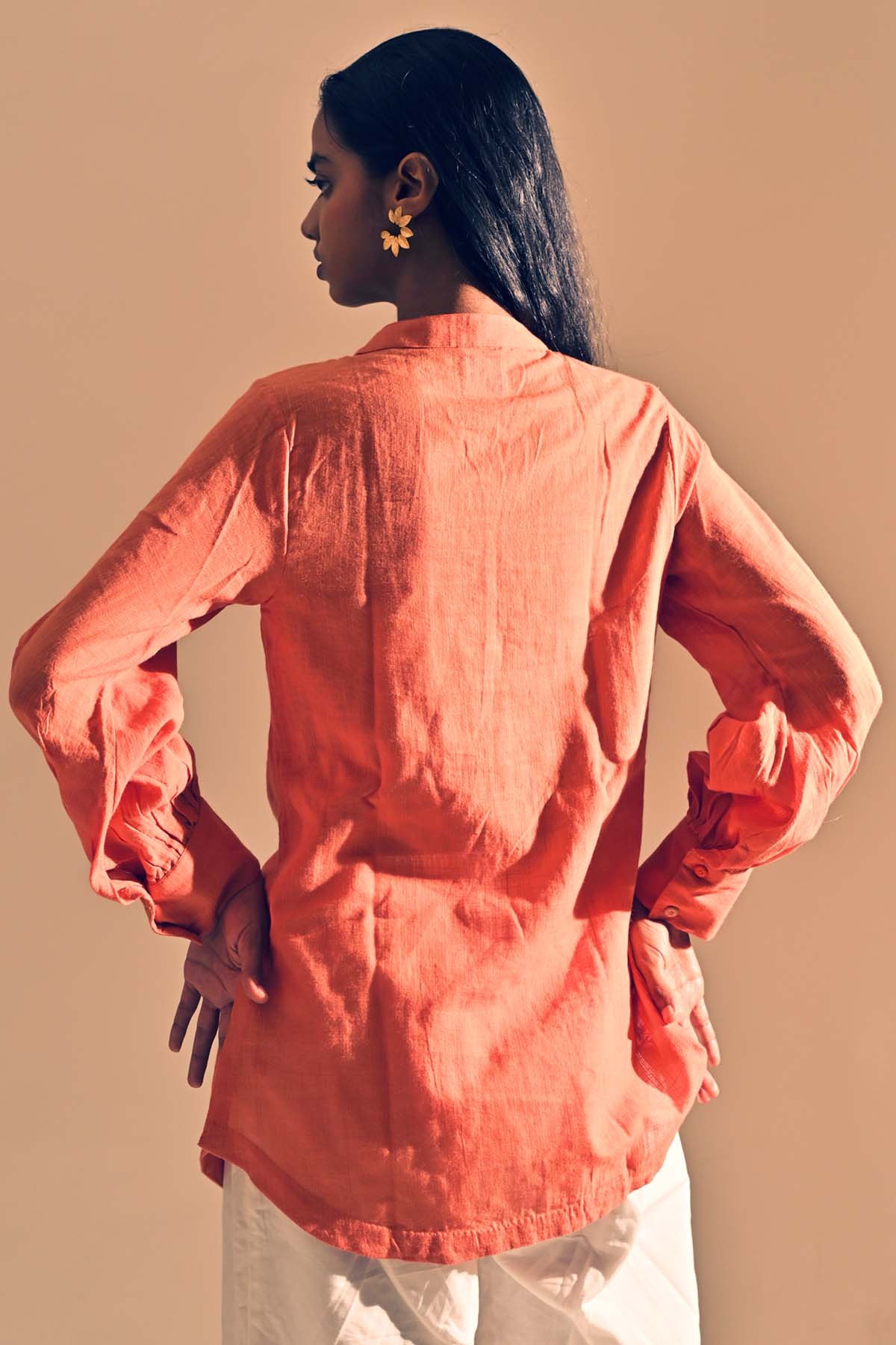 Mandarin Collar Shirt