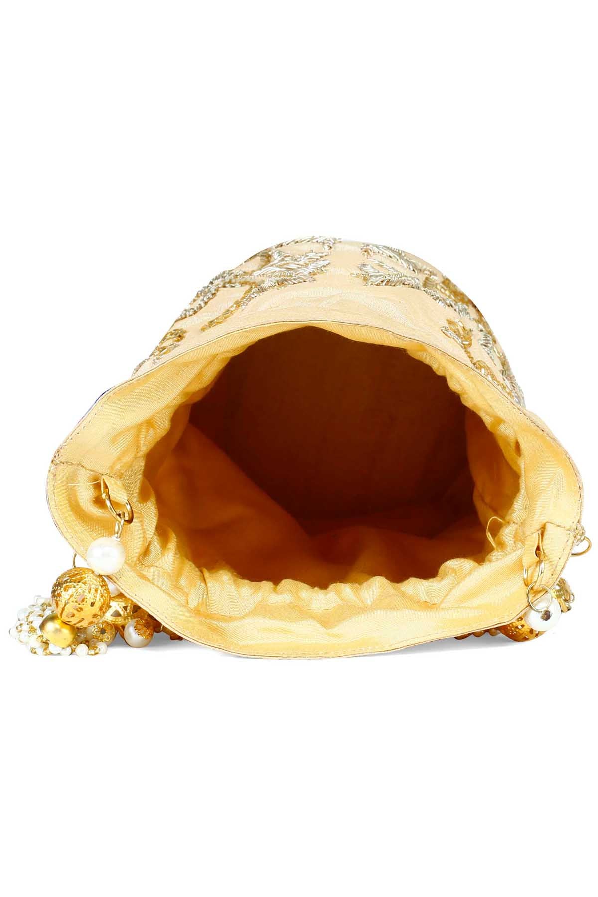 Motif Embroidered Potli