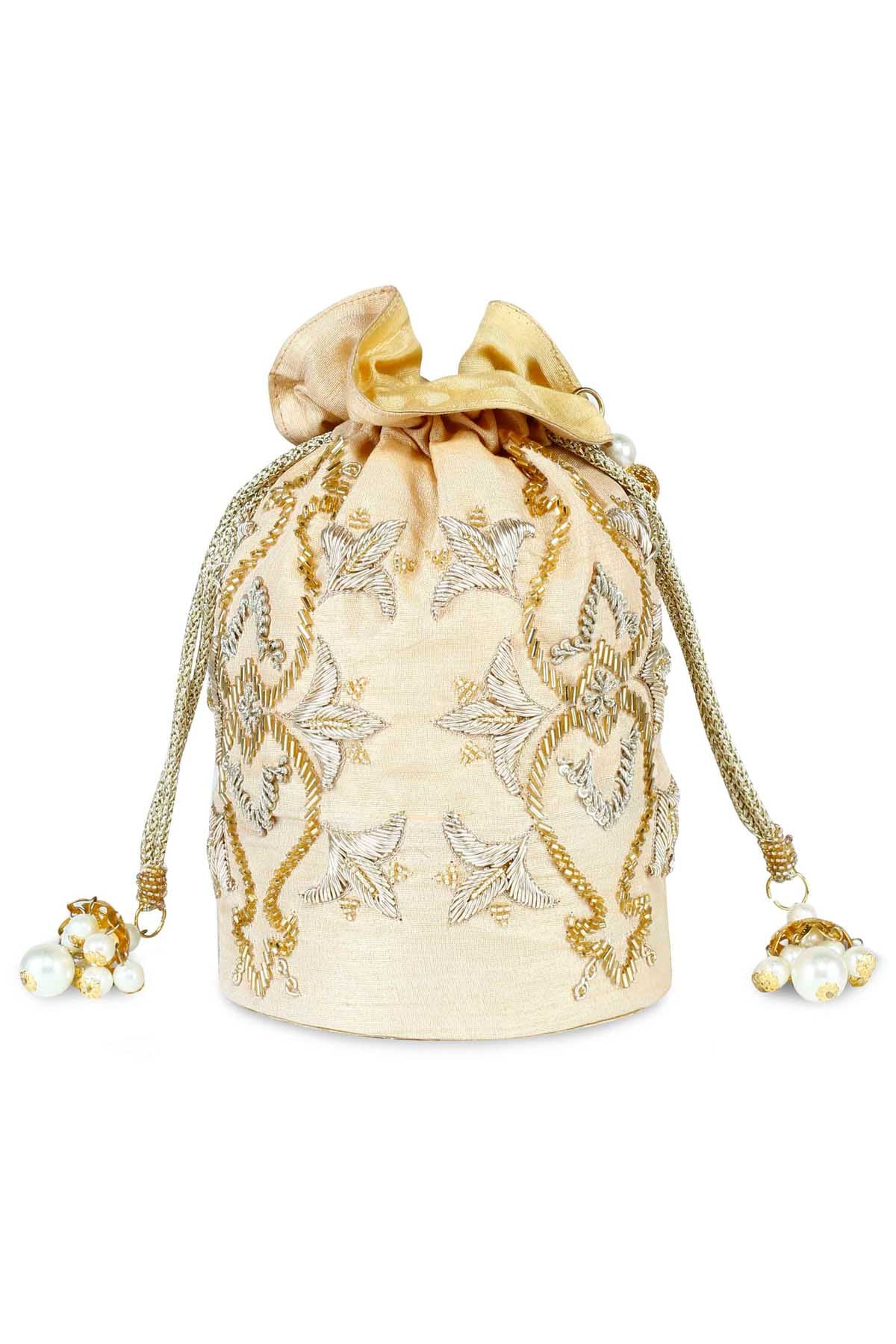 Motif Embroidered Potli