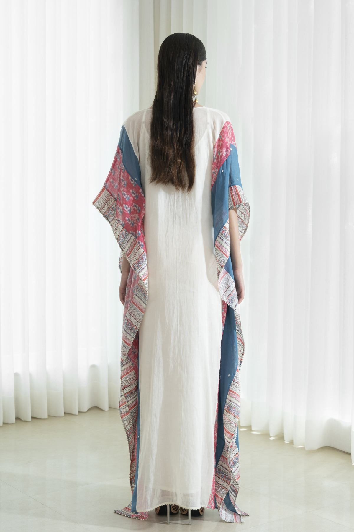 Mulmul Patchwork Kaftan