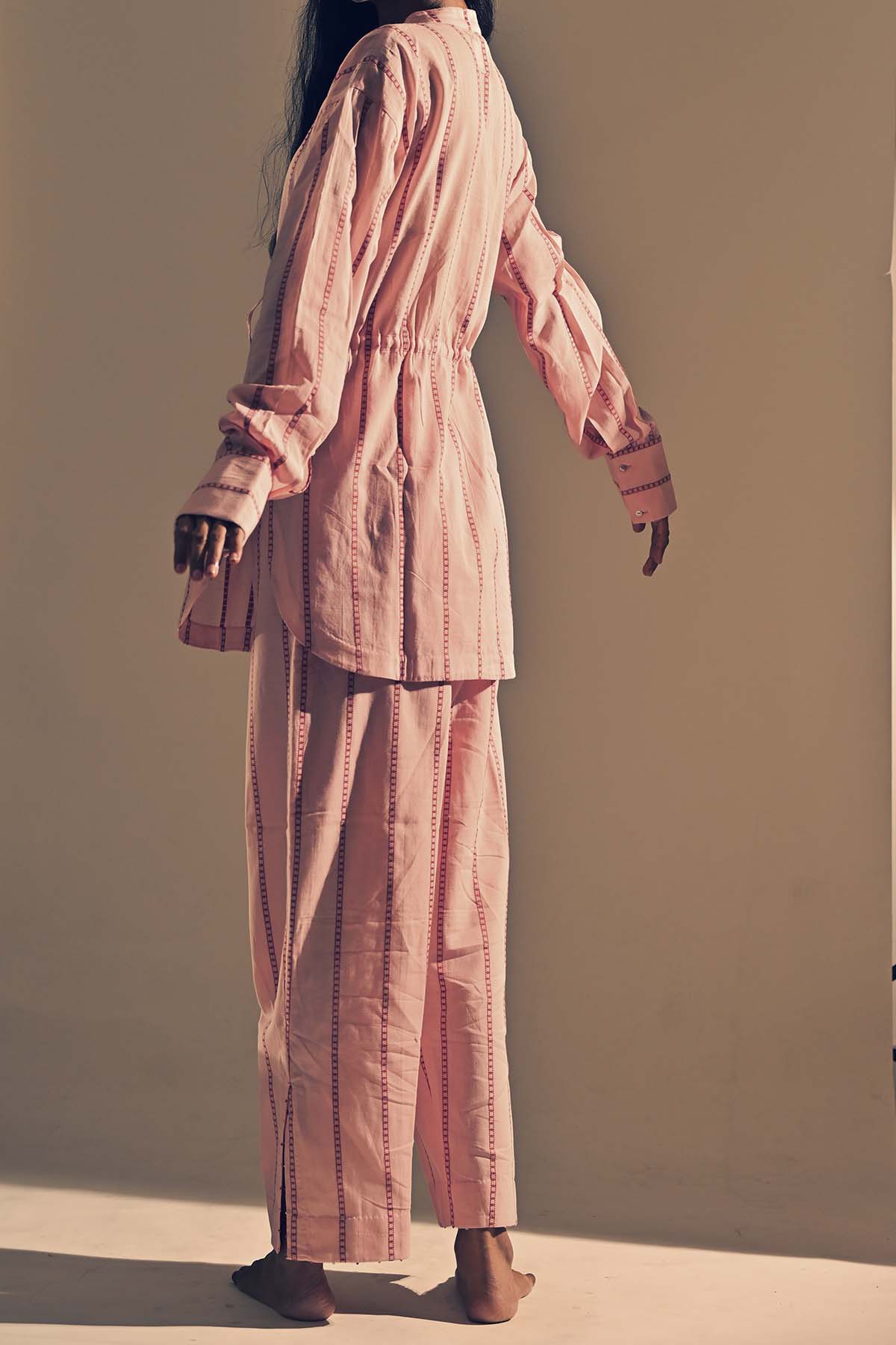 Narrow Fit Slit Pants