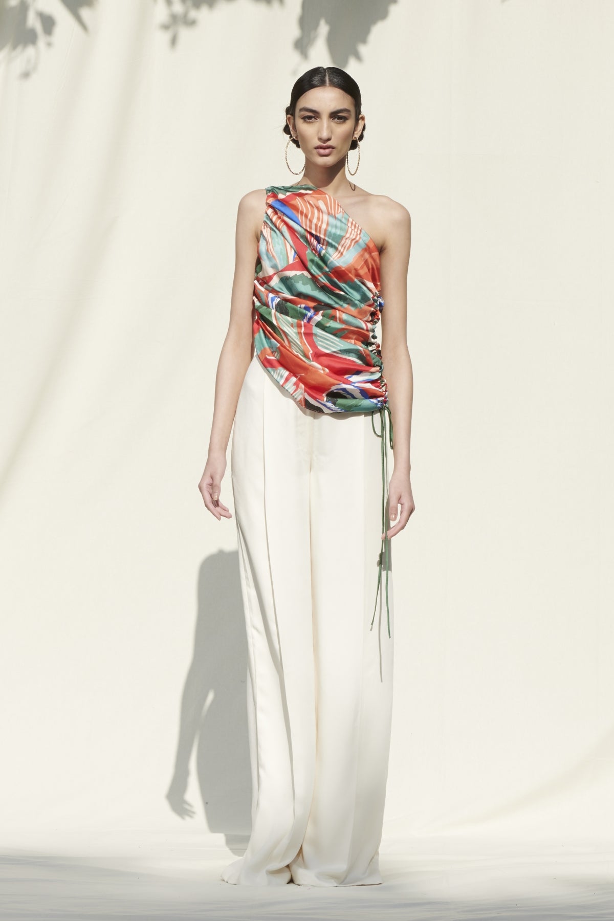 Buy Crepe Satin Palazzo by Mandira Wirk