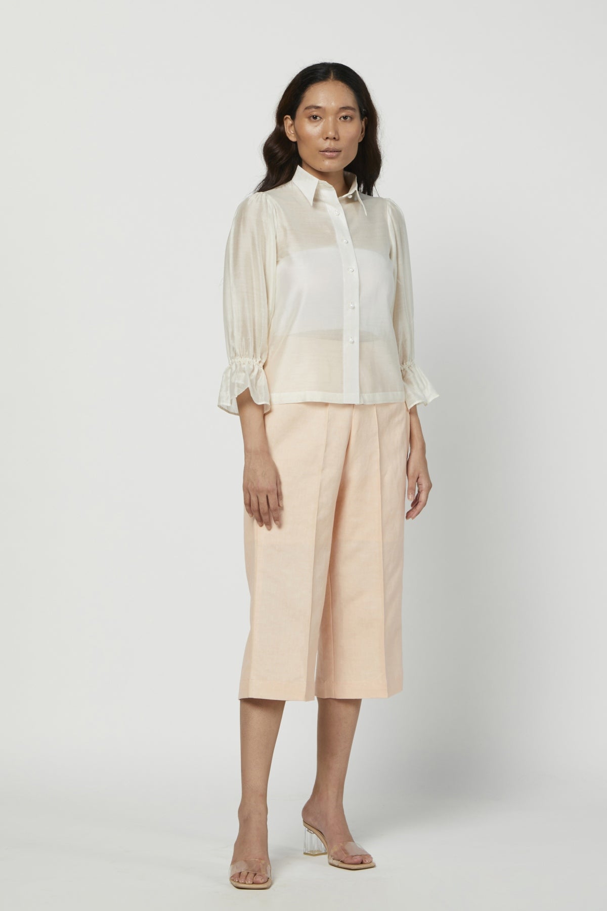 Gardenia Silk Shirt