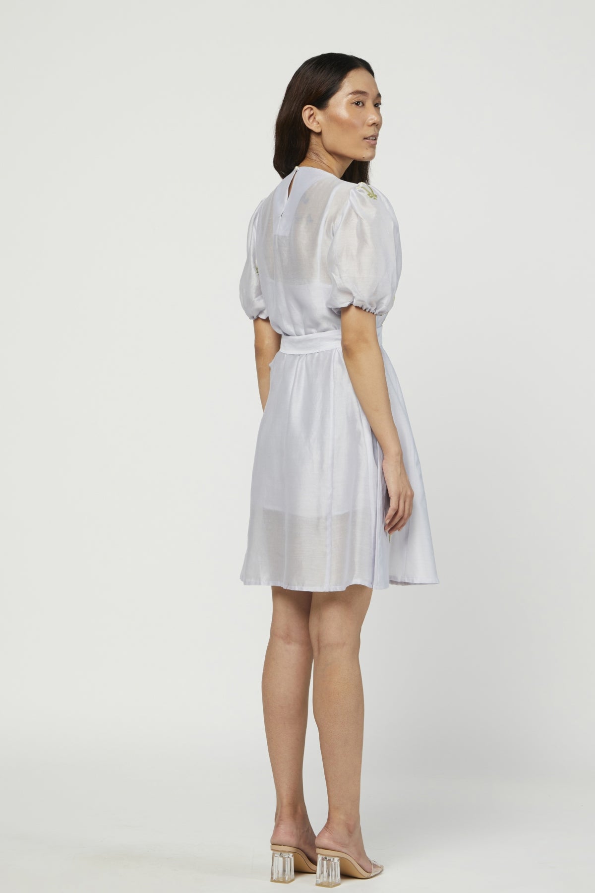 Embroidery Cloud Dress