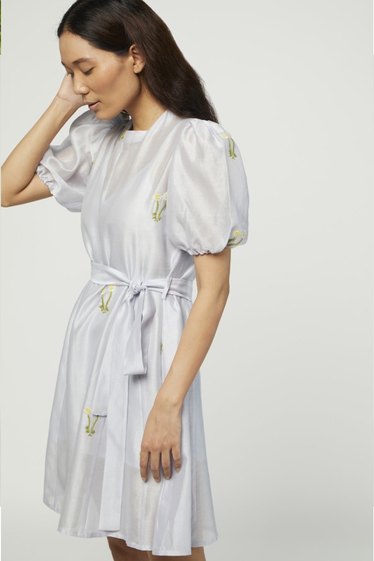 Embroidery Cloud Dress