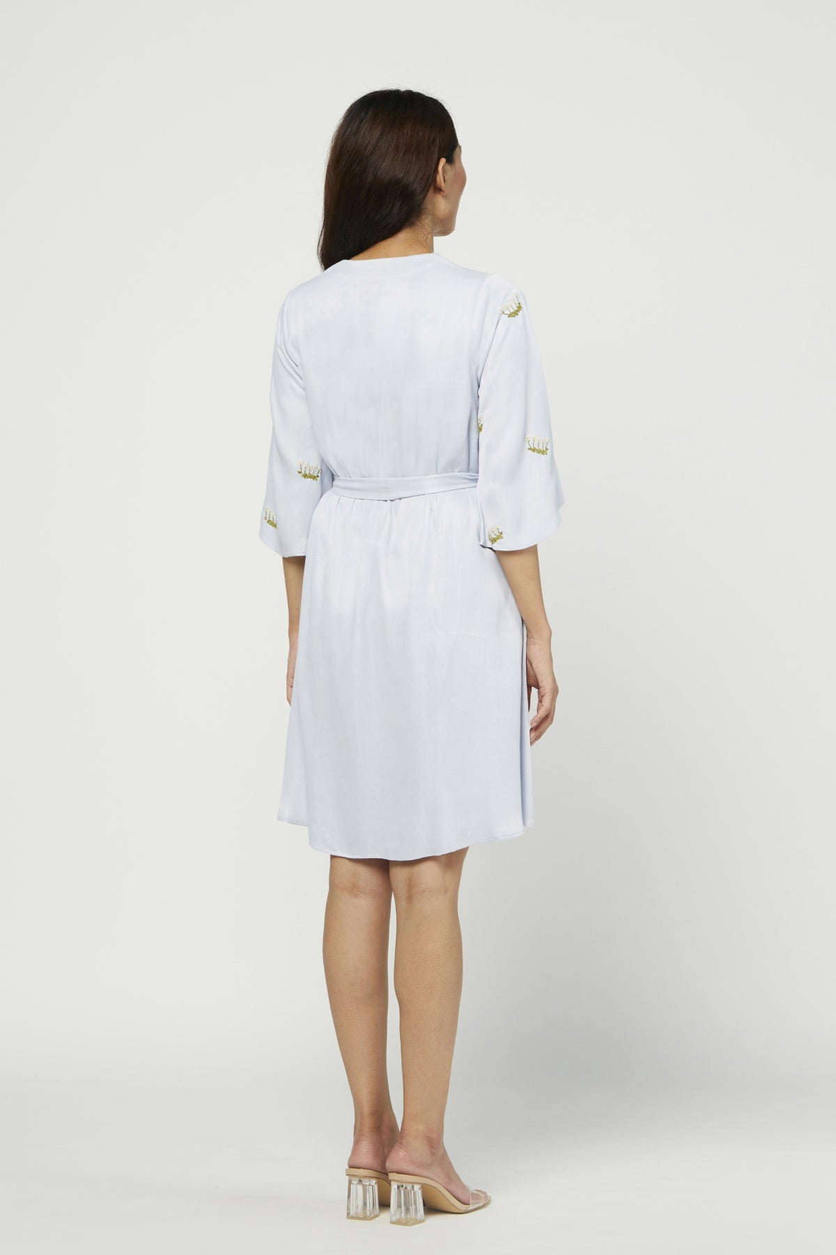 Mist Embroidered Dress