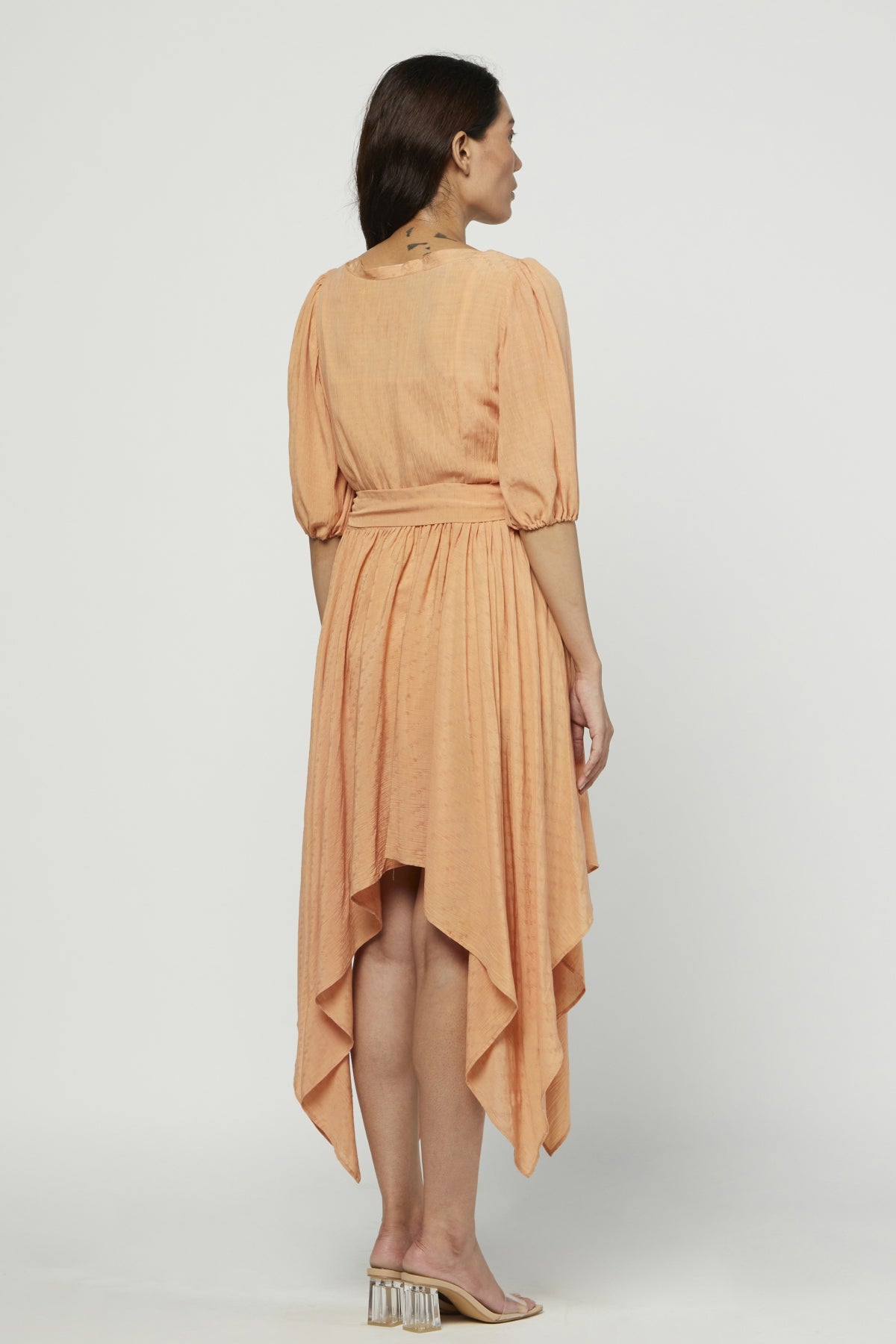 Asymmetric Bloom Dress