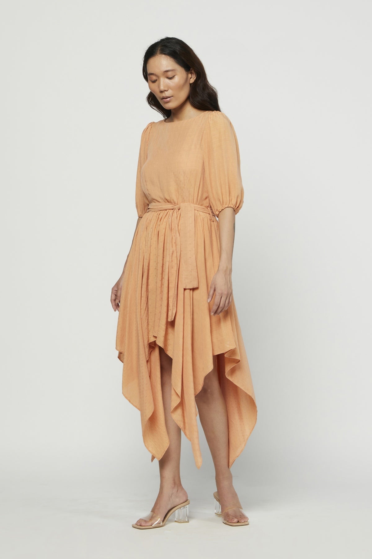 Asymmetric Bloom Dress