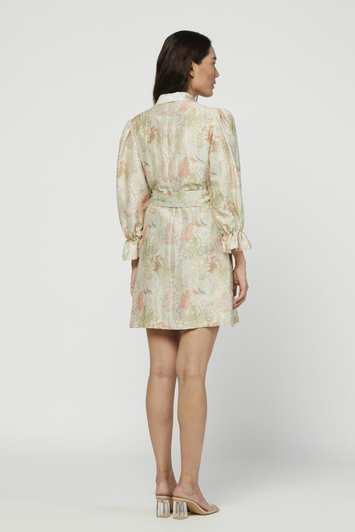 Printed Blazer Dress