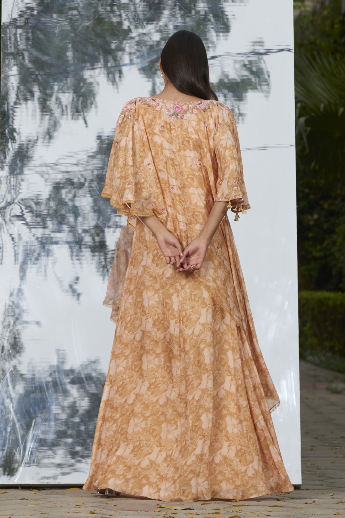 Layered Printed Kaftan