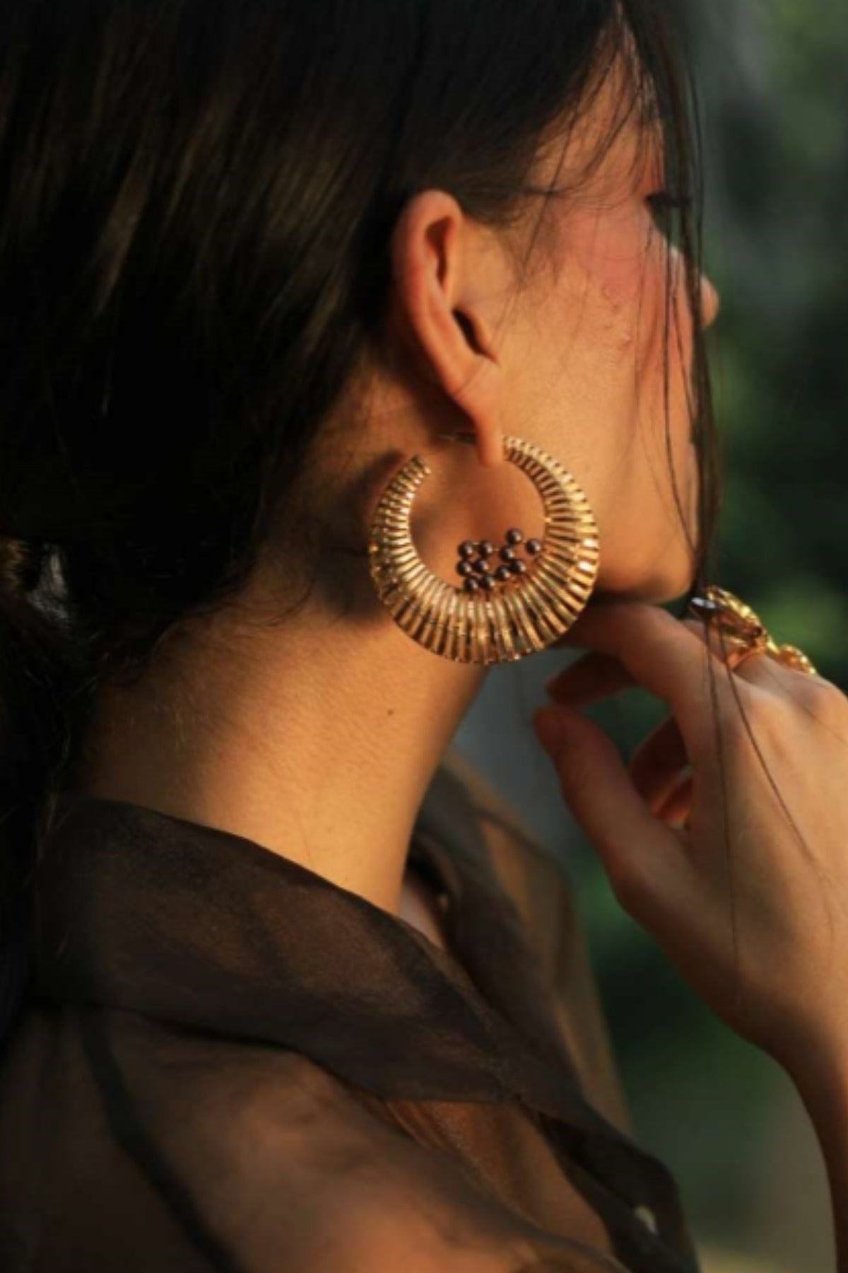 Buy Swarovski Pearl Hoops For Women Online at ScrollnShops